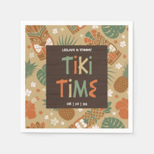 Tiki Party Tropical Luau Napkin