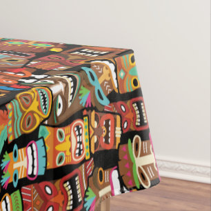 TIKI Pattern 4 Tablecloth