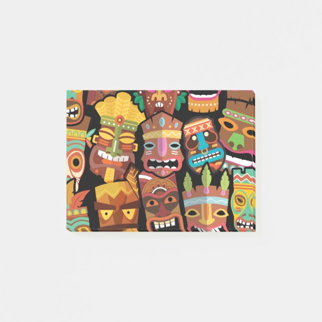TIKI Pattern 5 Post-it Notes (Front)