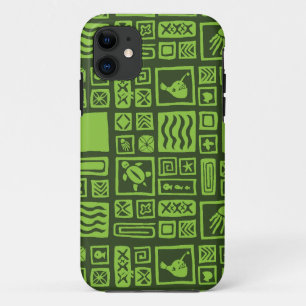 Tiki Pattern iPhone 11 Case