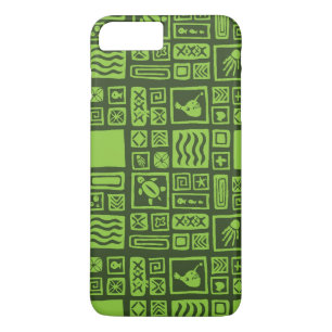 Tiki Pattern iPhone 8 Plus/7 Plus Case