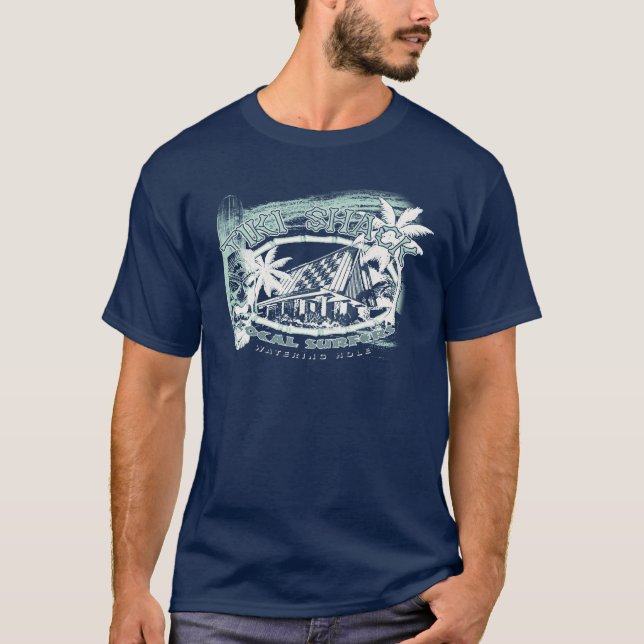 tiki shack bamboo T-Shirt (Front)
