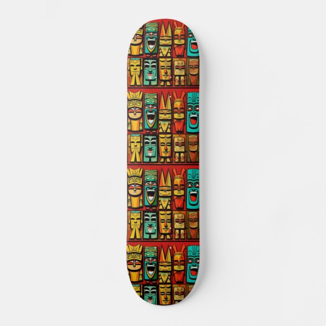 Tiki skateboard  (Front)