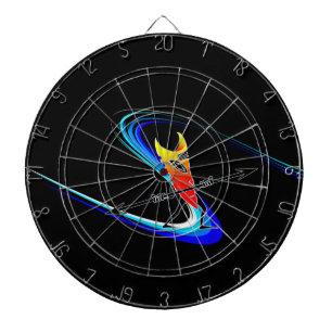 Tiki Surfer Dartboard