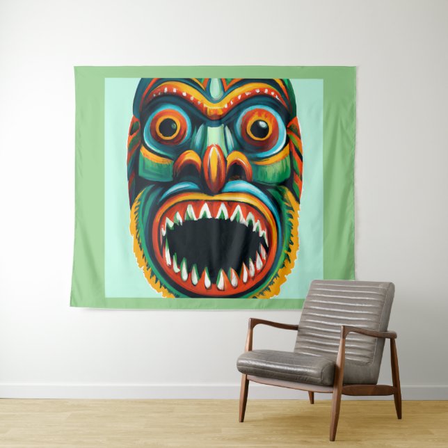 Tiki Tapestry (In Situ (Horizontal))