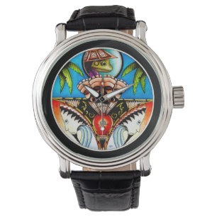 Tiki Tattoo Frog Watch