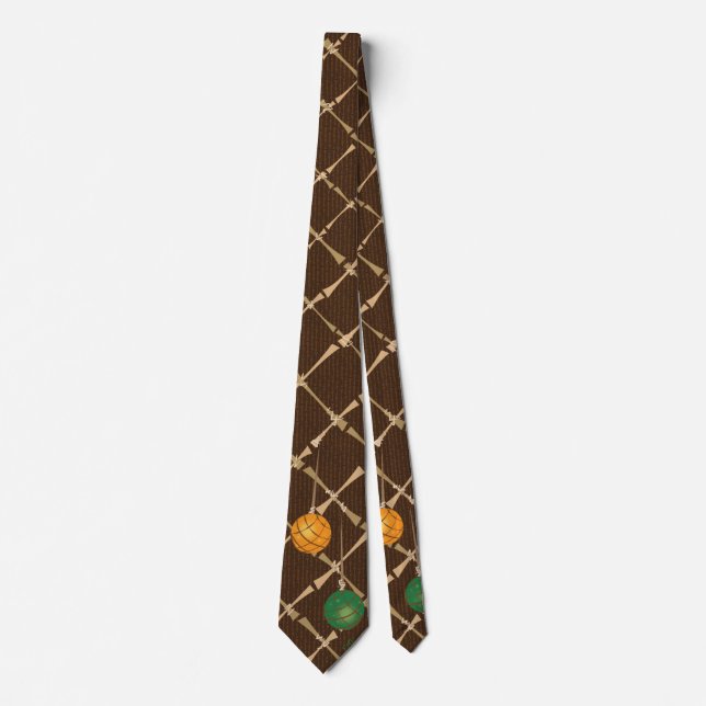 Tiki Tie Bamboo with Floats (Front)