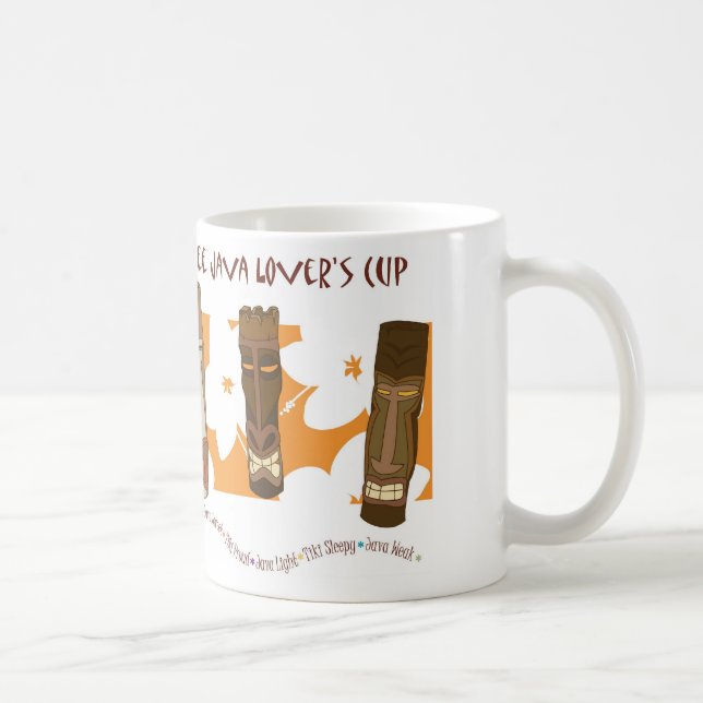 Tiki Tiki Coffee Coffee Java Lover's Cup (Right)