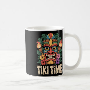 Tiki Time Luau Party Tropical Summer Vibes 1 Coffee Mug