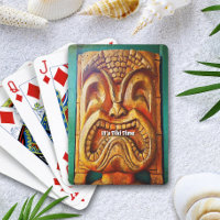 Tiki Time Tropical Cool Fun Fierce Retro Vintage