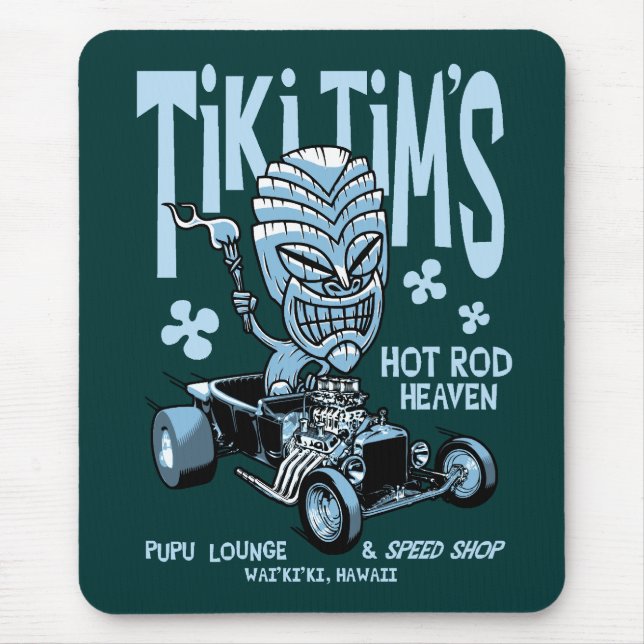 Tiki Tim's Mouse Mat (Front)