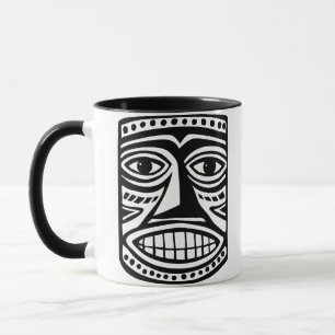 Tiki Toby - Black Mug