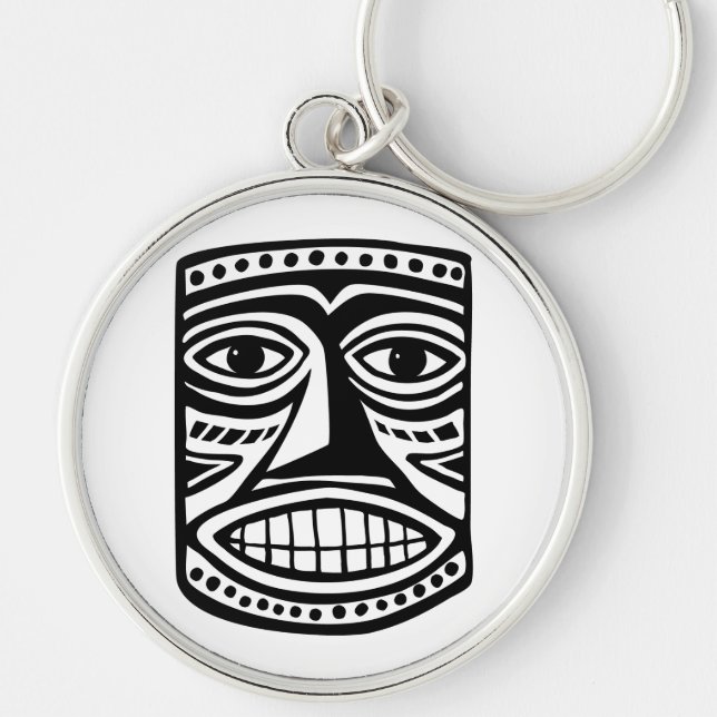 Tiki Toby Key Ring (Front)