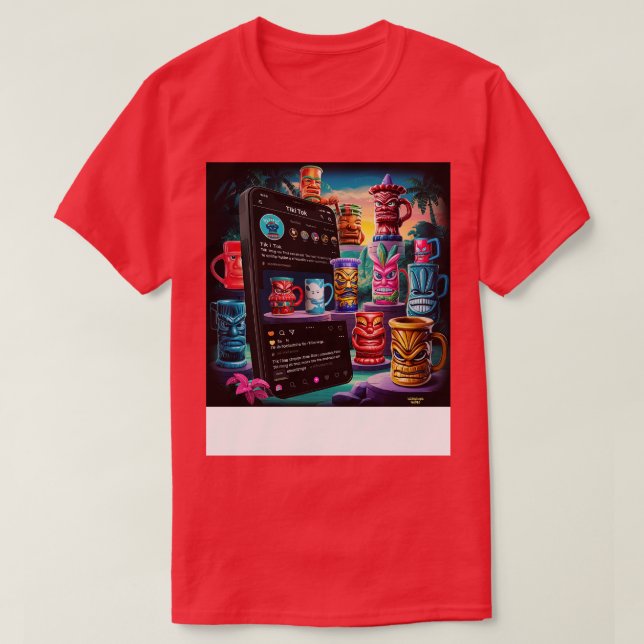 Tiki Tok TShirt (Design Front)
