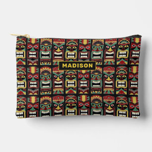 Tiki Totems custom name Accessory Pouch