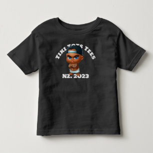 Tiki Tots black T-Shirt. Toddler T-Shirt
