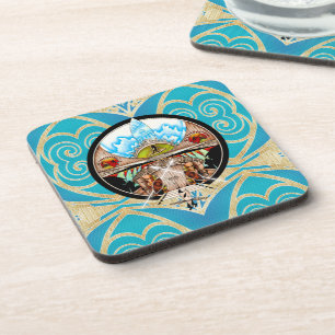 Tiki Village Coaster