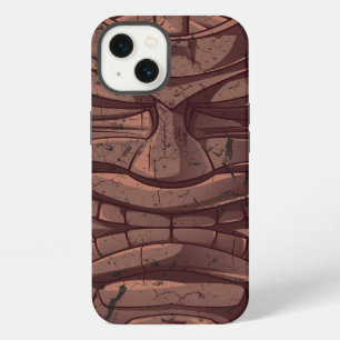 Tiki Wooden Statue Totem Sculpture iPhone 13 Case
