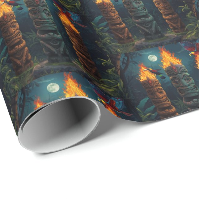 Tiki Wrapping Paper (Roll Corner)