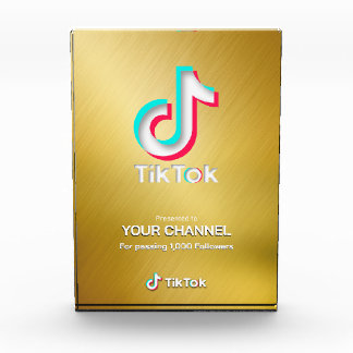 TikTok award custom channel Photo Block