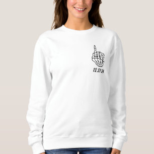 Til' Death Bride Shirt, Engaged Gothic Sweater, En Sweatshirt