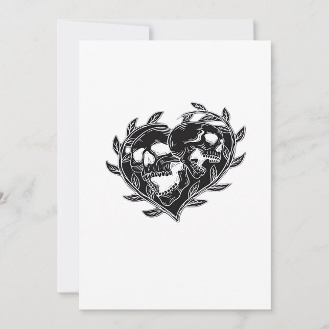 Til Death Do Us Classic Holiday Card (Front)