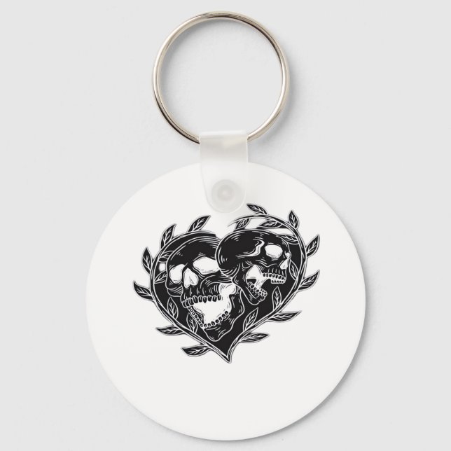 Til Death Do Us Classic Key Ring (Front)