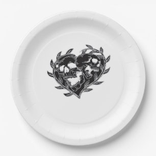 Til Death Do Us Classic Paper Plate