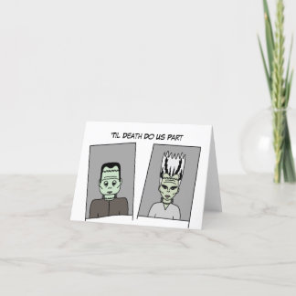 ‘Til Death Do Us Part Card