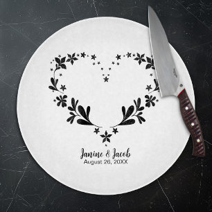 Til Death Do Us Part Custom Name & Wedding Date Cutting Board