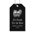 Til Death Do Us Part Halloween Wedding Favour