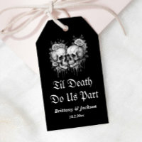 Til Death Do Us Part Halloween Wedding Favour