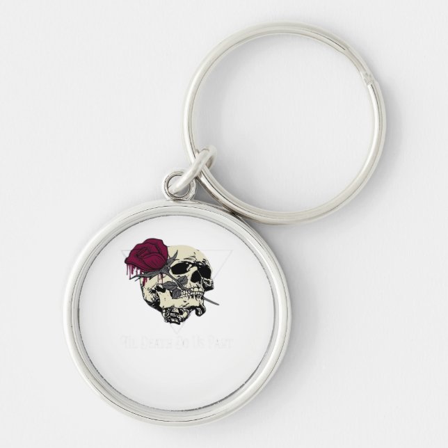 Til Death Do Us Part Key Ring (Front)
