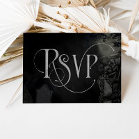 Til Death Do Us Part RSVP Wedding Response Card