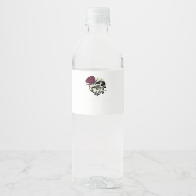 Til Death Do Us Part Water Bottle Label (Front)