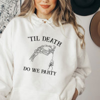 Til Death Do Us Party Gift For Bridesmaids Gothic