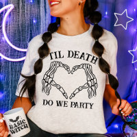Til Death Do Us Party Gift For Bridesmaids Gothic