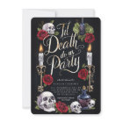 Til Death Do Us Party Halloween Bridal Shower