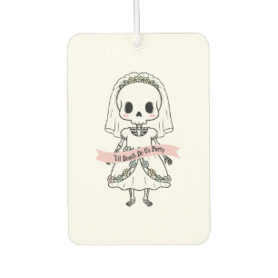 Til Death Do Us Party Halloween Car Air Freshener