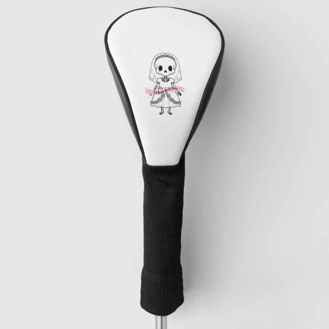 Til Death Do Us Party Halloween Golf Head Cover (Front)