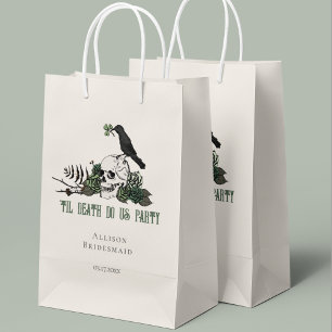 Til Death Do Us Party Irish Skull Bridesmaid Small Gift Bag