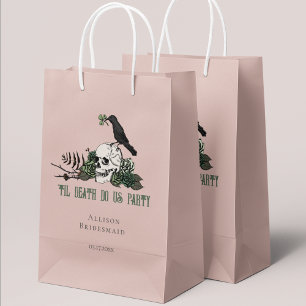 Til Death Do Us Party Irish Skull Bridesmaid Small Gift Bag