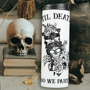 Til Death Do We Part Bachelorette Party Customised Thermal Tumbler