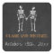 Til Death Halloween Skeleton Orange Black Wedding