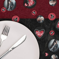 Til Death Heart Metal Font Initials Photos Wedding