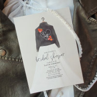 Til Death Leather Jacket Wedding Dress Bridal