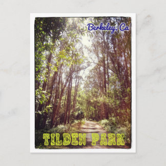 Tilden Park hiking path postcard