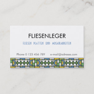 tile business card