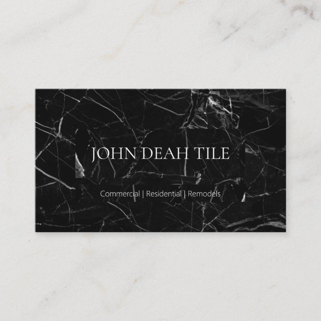 Tile Business Card (Front)