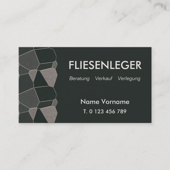 tile business card (Front)